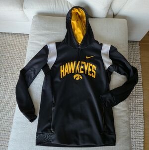 Iowa Hawkeye Game Day On Field Sideline Performance Sweatshirt S Like New Hoodie